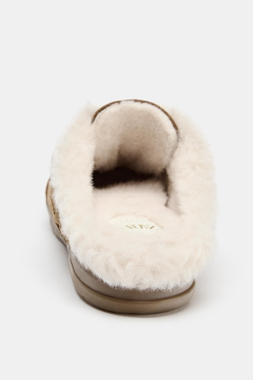 SLINGBACK TRAINERS WITH FAUX FUR - Zara фото 11