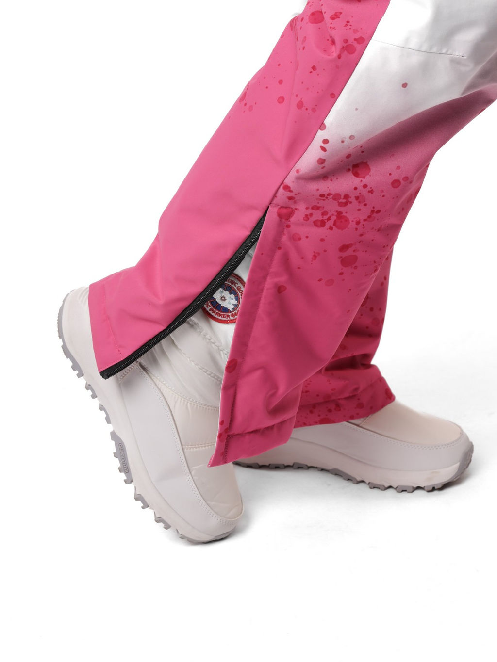 Комбинезон BB-0525 Бело-голубой - Snow headquarter фото 30