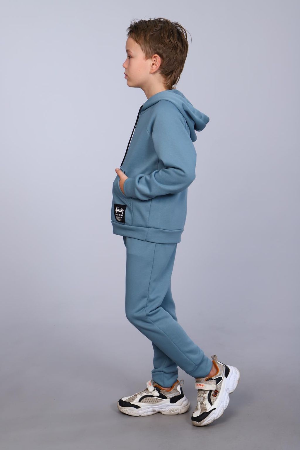 IV-CAPRIZ Лекс - man - костюм серо-голубой