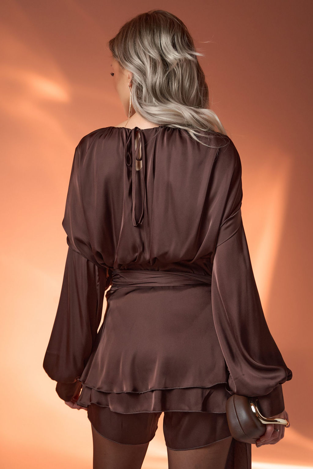 Платье Муза (шоколадный) - Эльза фото 37