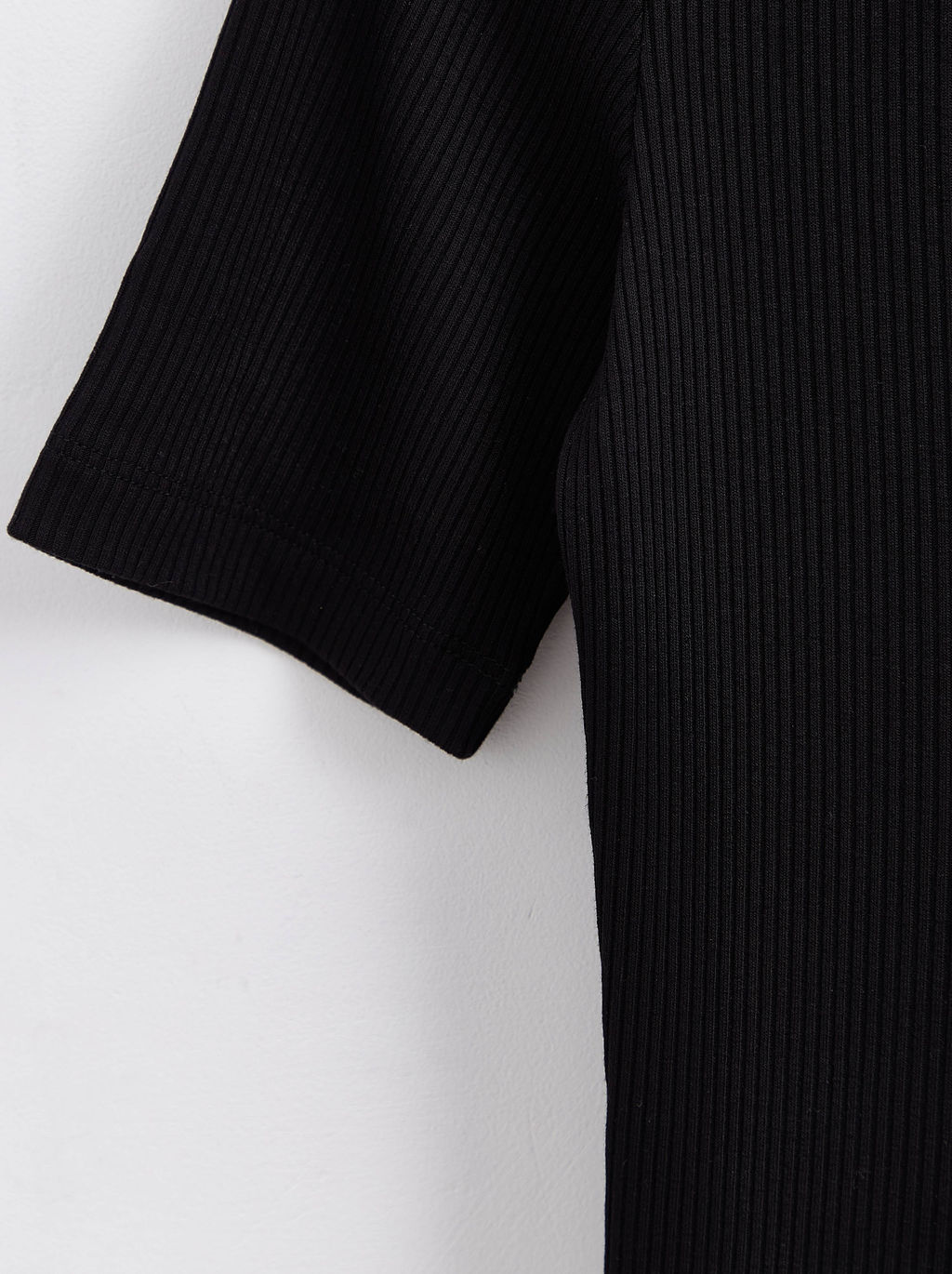 CONTE LD 2065 Джемпер в рубчик с планкой на кнопках black black - Conte elegant фото 4