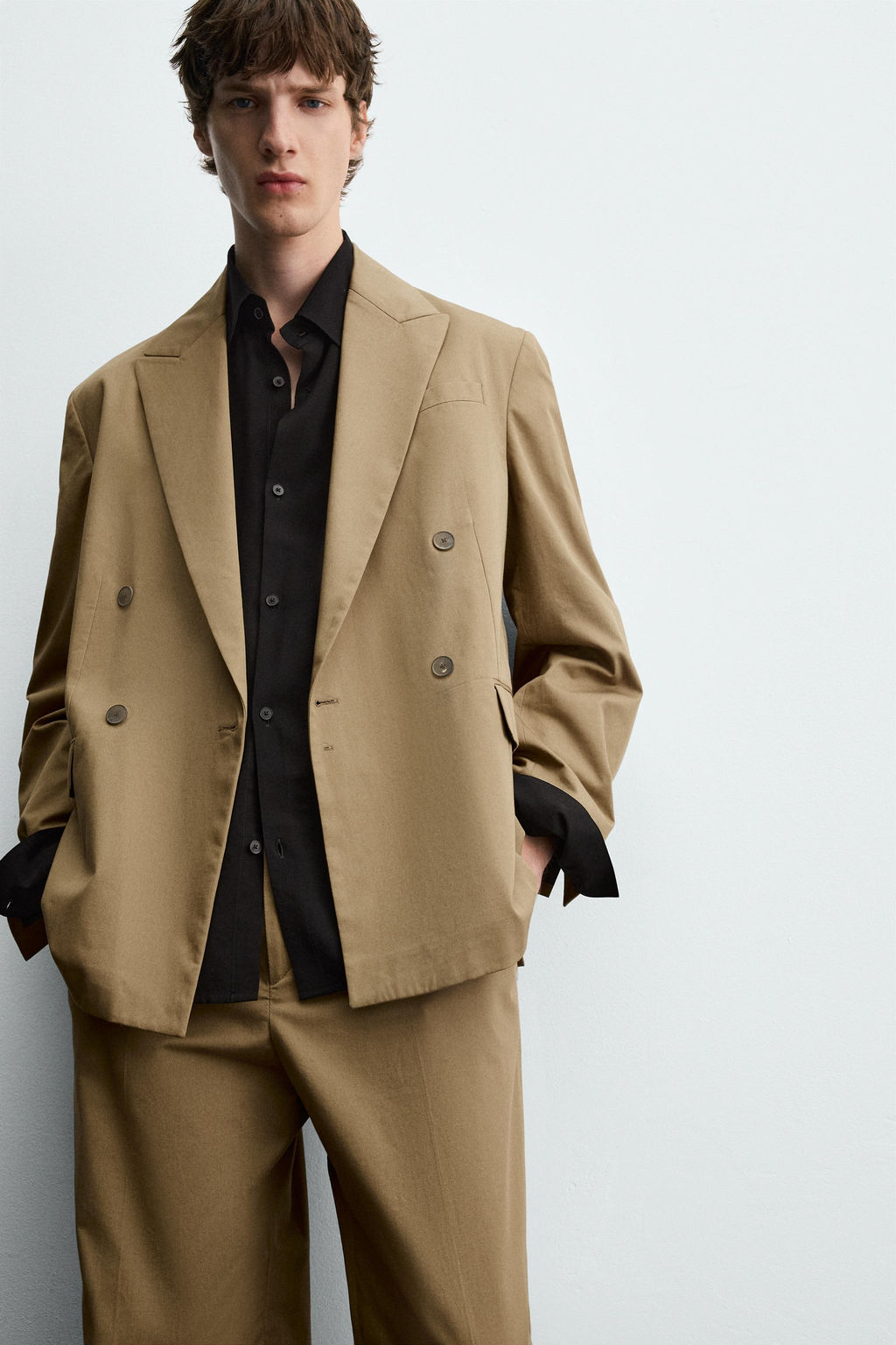 LIMITED EDITION DOUBLE-BREASTED BLAZER - Zara фото 6