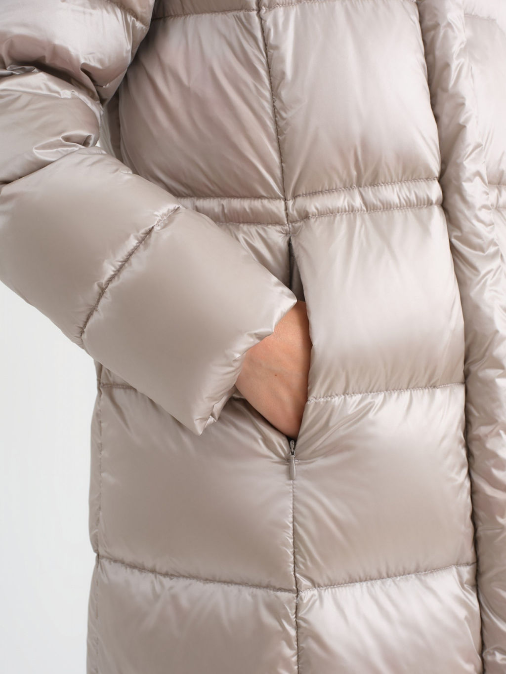 Conso/WDM 230566 - mist Пуховое пальто  фото 3