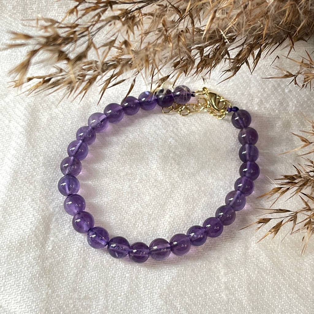Браслет из Аметиста 17 см +