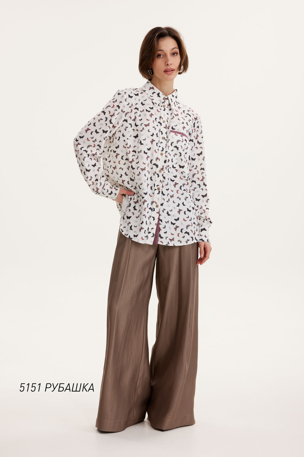 Рубашка 5151 - Niv niv fashion фото 4