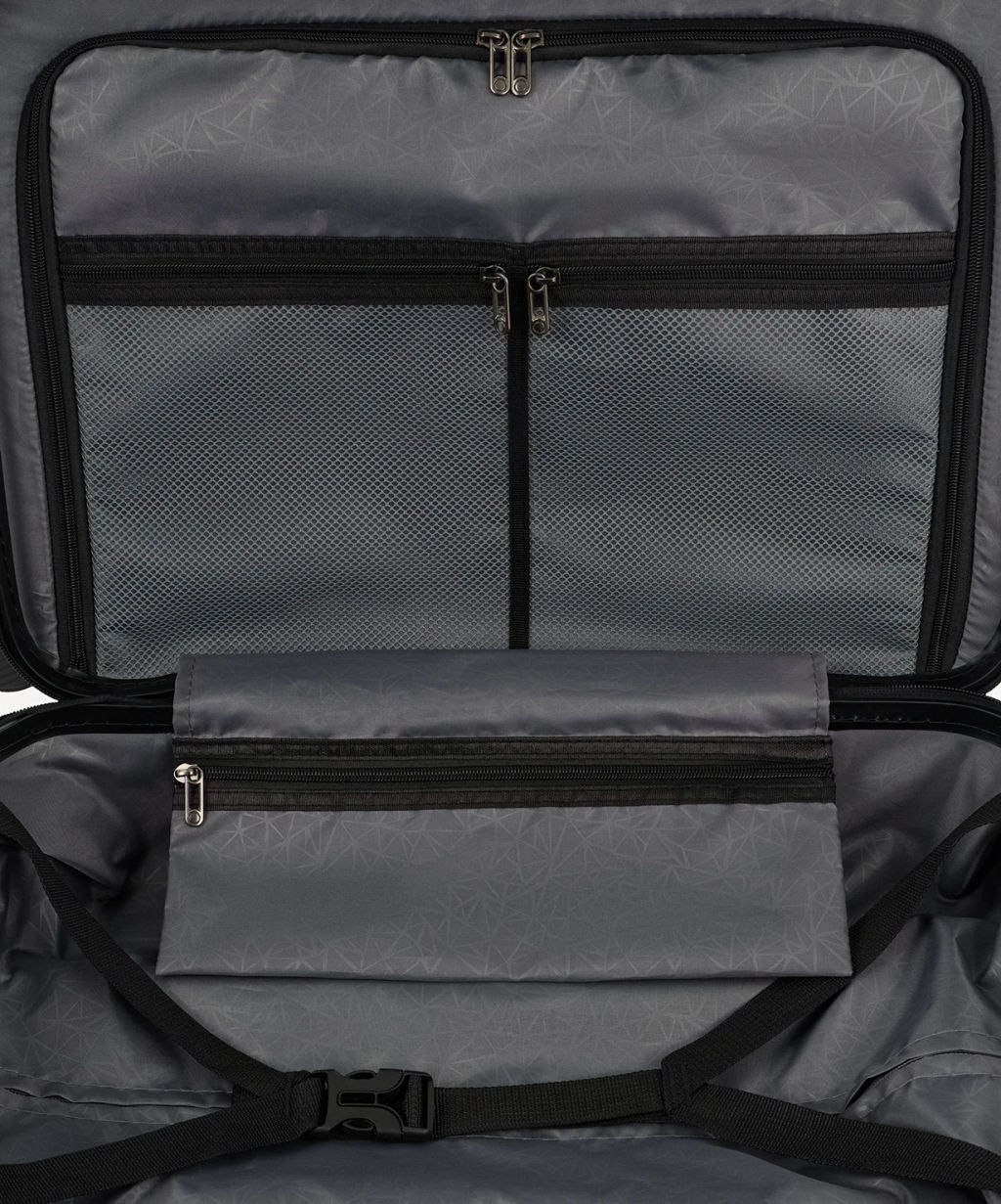 Чемодан для ручной клади JOGEL ESSENTIAL Carry on Spinner, черный  фото 12