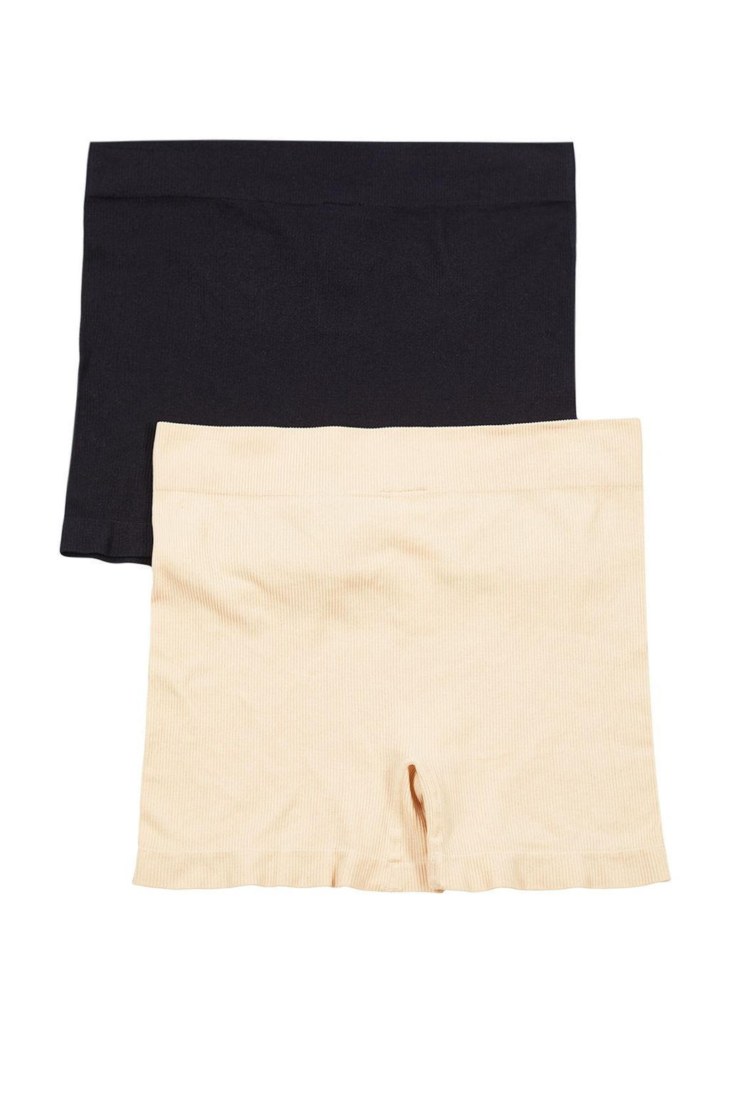 Trendyolmilla Siyah-Ten 2li Paket Seamless/Dikissiz Boxer Orme Kulot THMAW25KU00010  фото 7