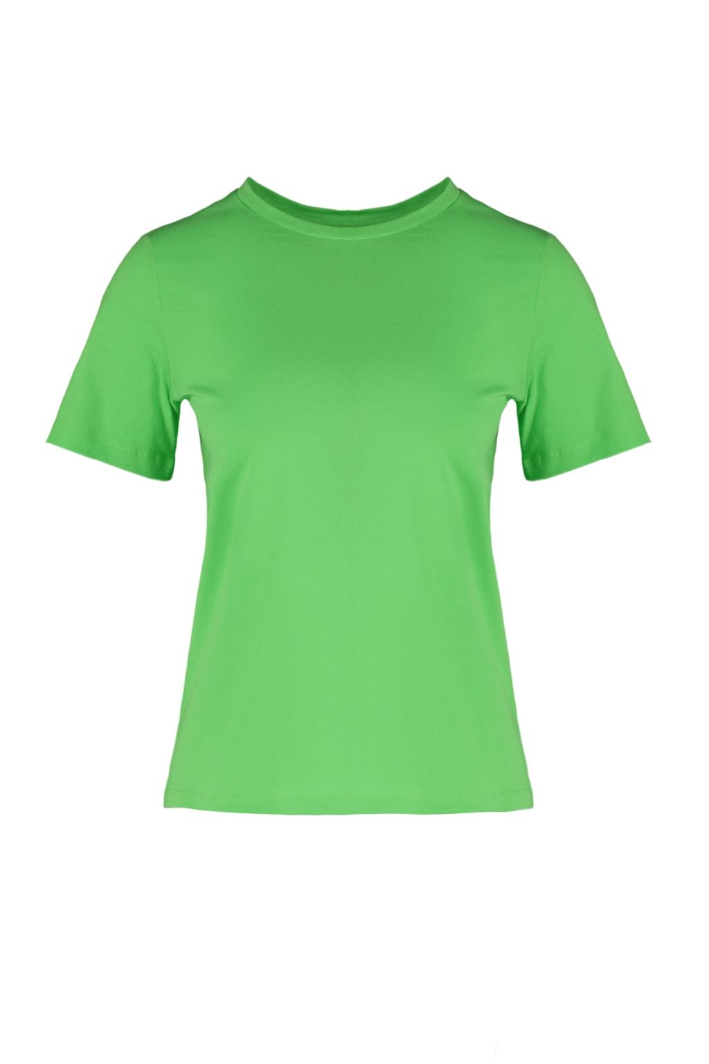 TRENDYOLMILLA Beyaz %100 Pamuk Regular/Normal Kal?p K?sa Kollu Basic Bisiklet Yaka Orme T-Shirt TWOSS23TS00000  фото 21