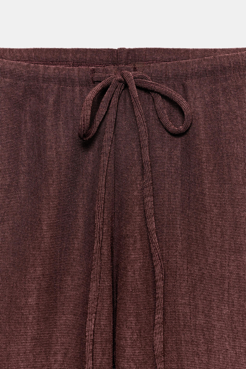 PANTAL?N R?STICO RECTO / Burgundy - Zara фото 7