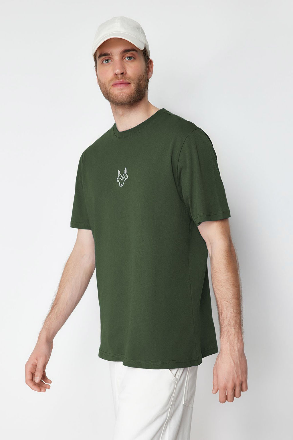 TRENDYOL MAN Siyah Regular/Normal Kesim Kurt Nak?sl? %100 Pamuklu T-Shirt TMNSS24TS00056 - Trendyolmilla фото 51