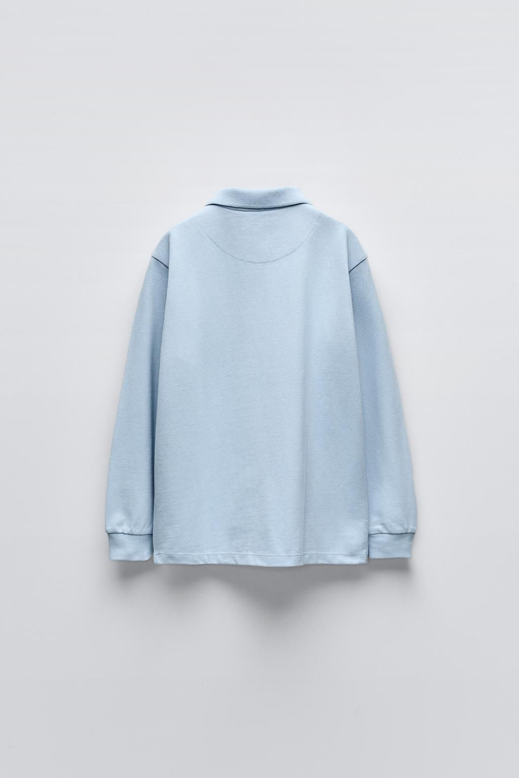 PIQUE POLO SHIRT - Zara фото 5