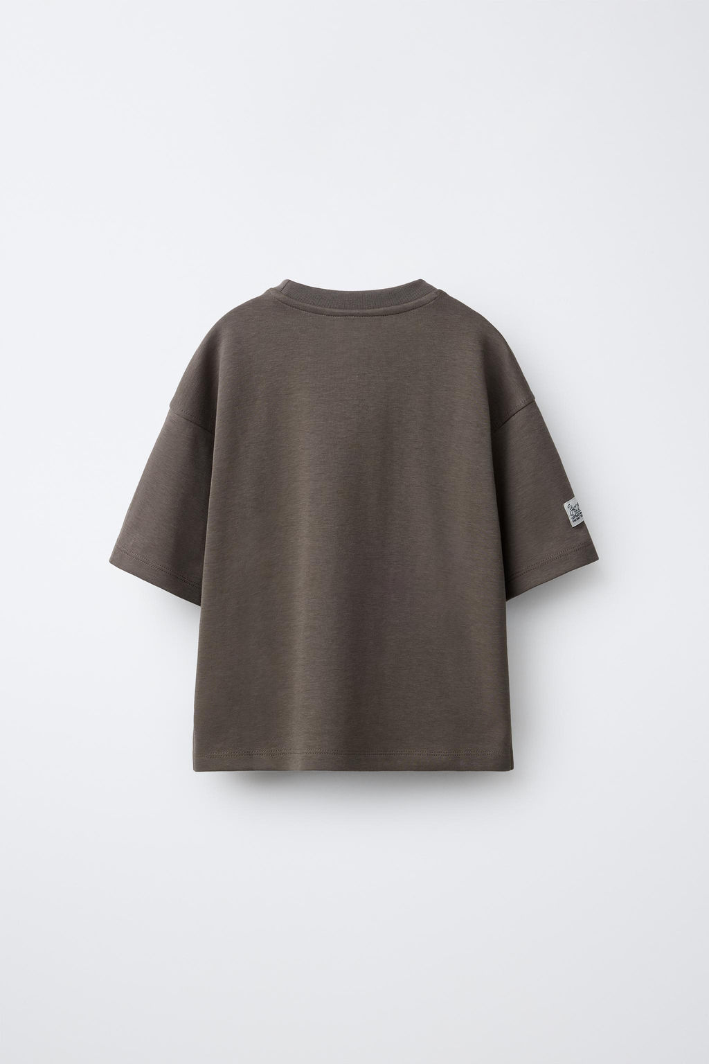 CAMISETA INTERLOCK / Marr?n - Zara фото 2