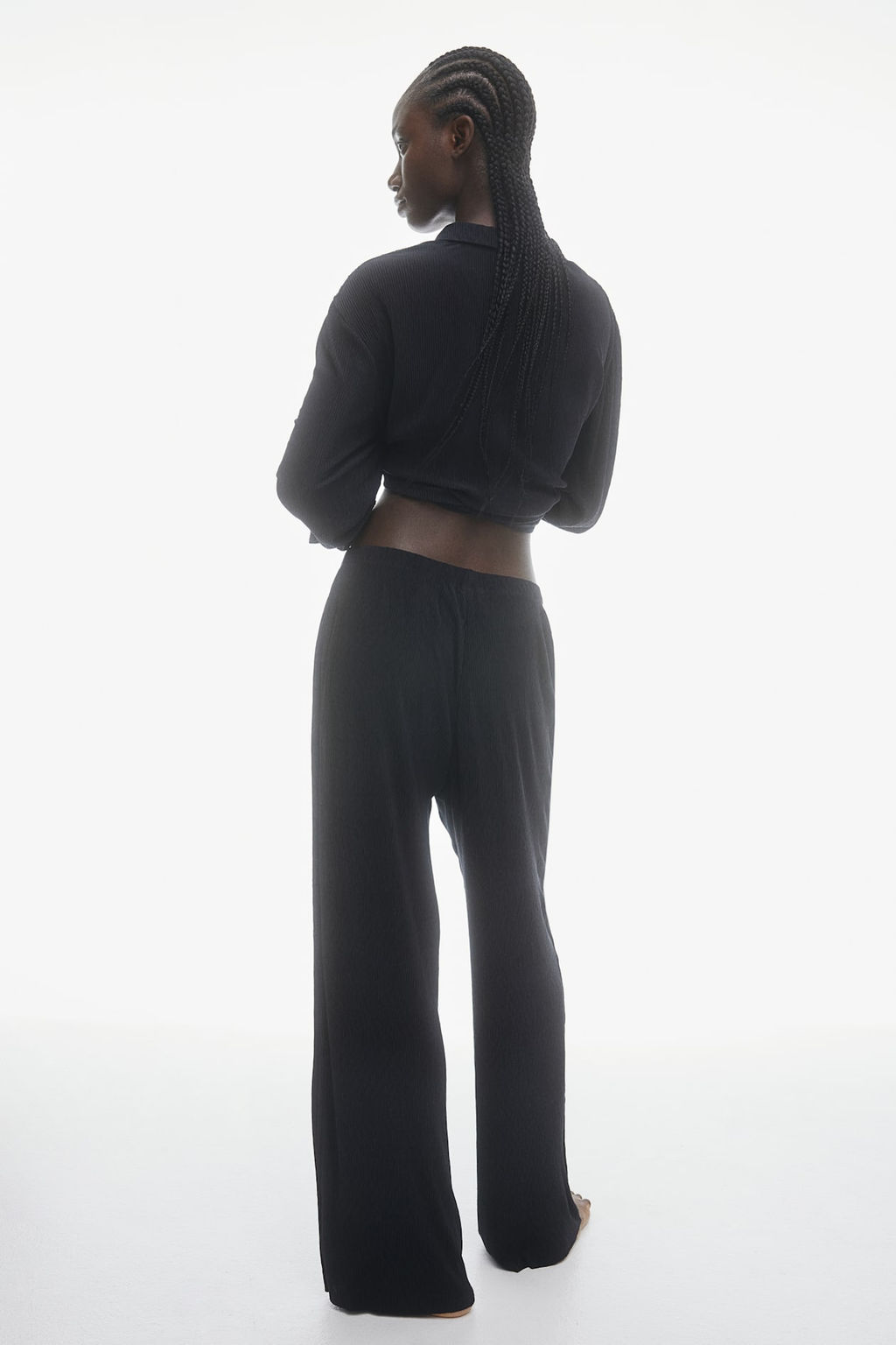 Pantalon efecto arrugado - H&m фото 2