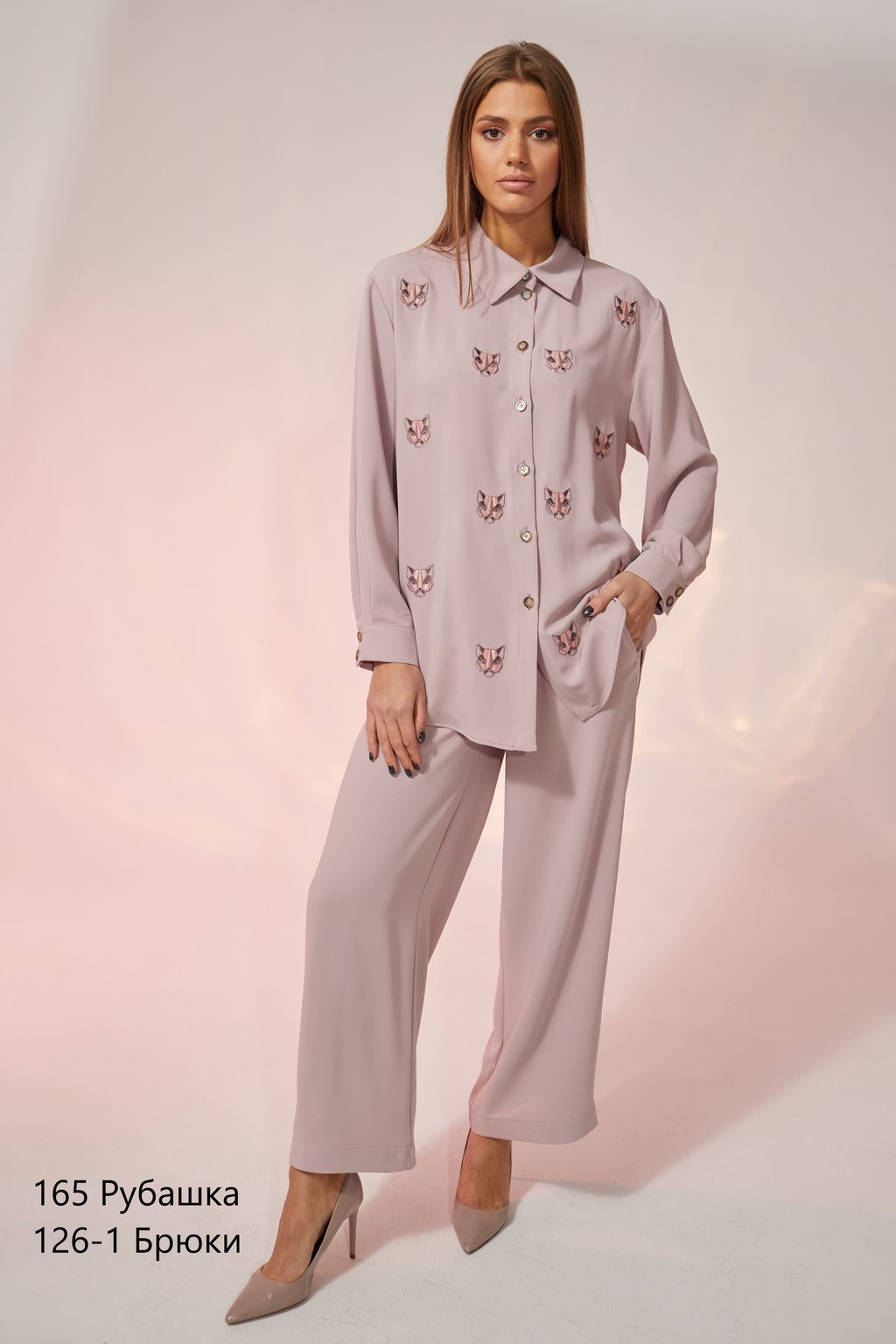 126-1 Брюки - Niv niv fashion фото 4