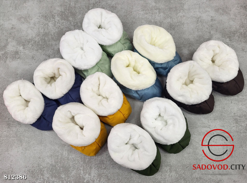 Зимние пинетки для новорожденных