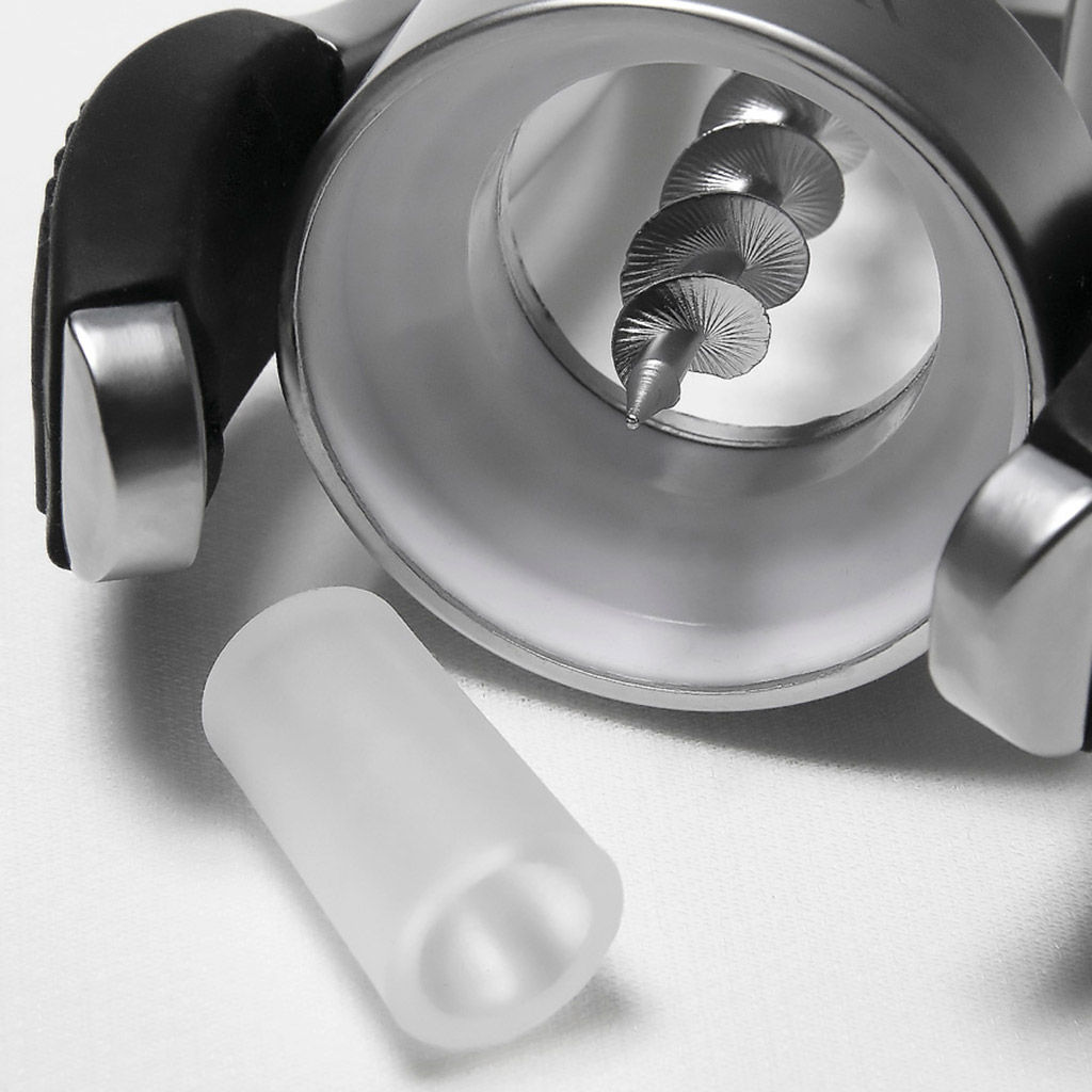 Штопор из цинкового сплава со специальным покрытием TalleR спираль штопора из стали с защитным колпачком (Китай) - Домашняя Мода фото 3