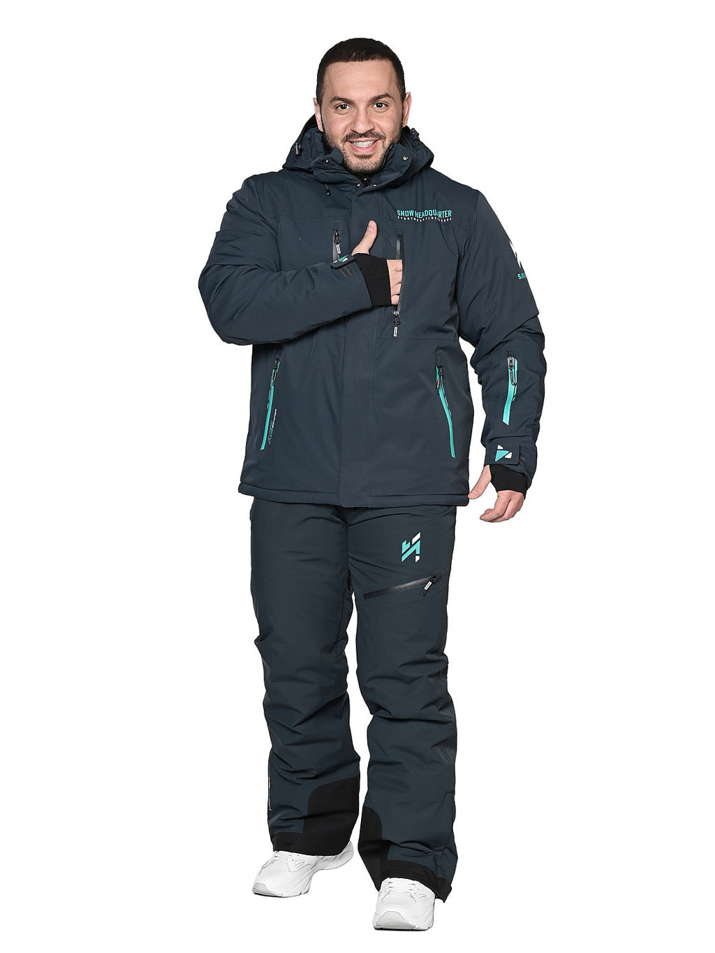 Костюм A-89200 Серый