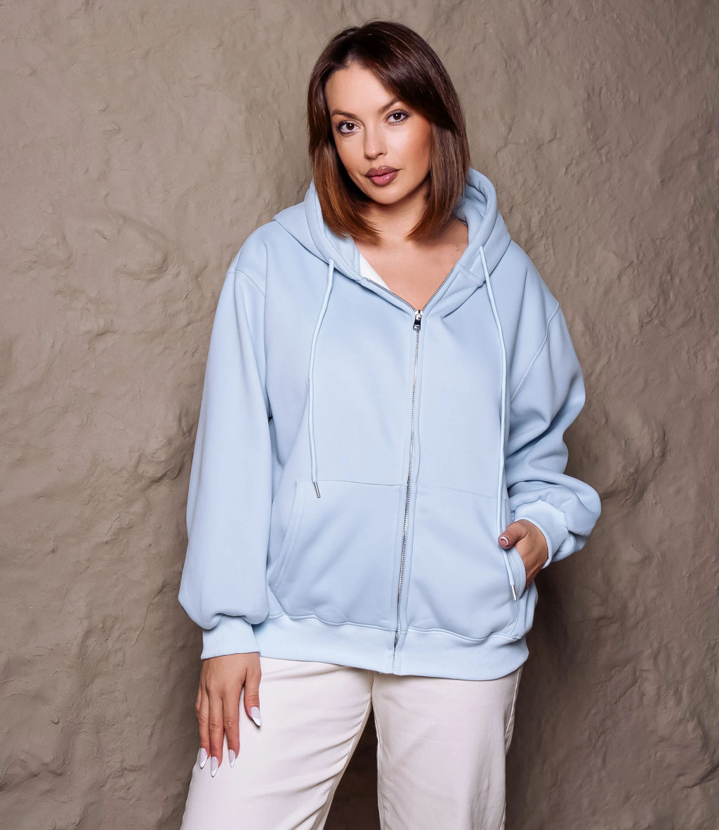 Толстовка #КТ900 (1), голубой