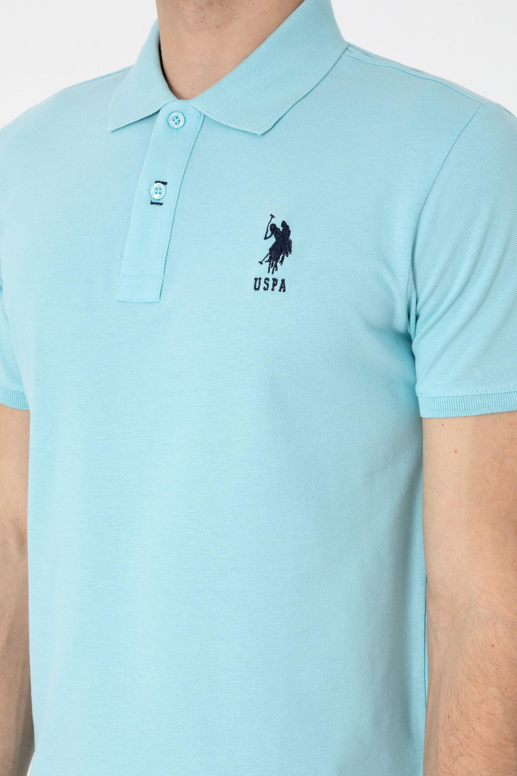 Erkek Slim Fit Polo Yaka Aqua Basic Ti__rt Sepette S_rpriz _ndirim - U.s. polo assn фото 7
