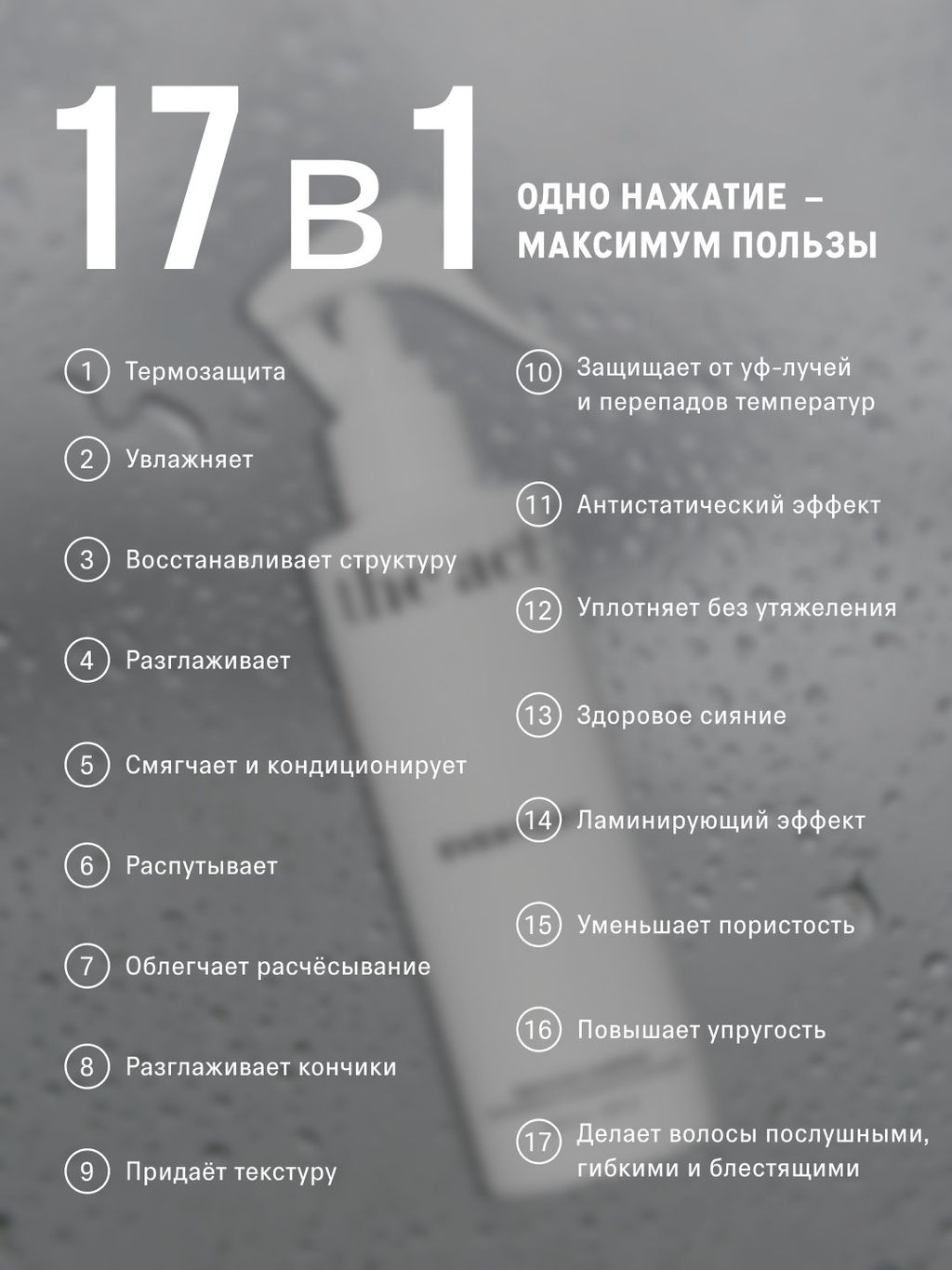 Несмываемый кондиционер-спрей Everyday 17 в 1 The Act 200 мл.  фото 5