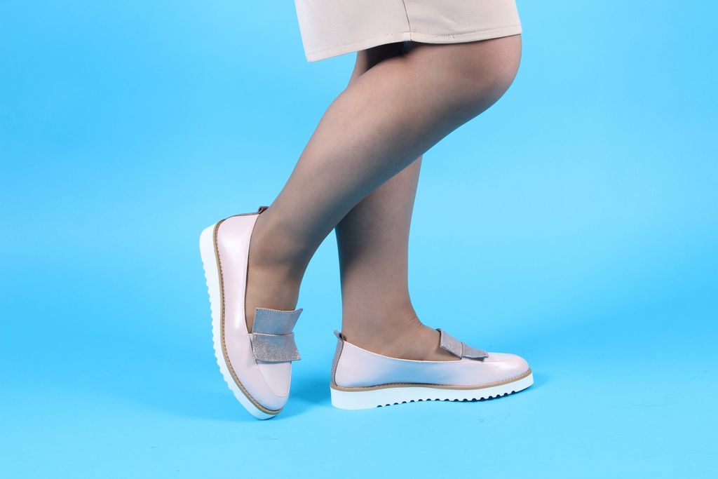 Лоферы EDART 118.man w.pink фото 2