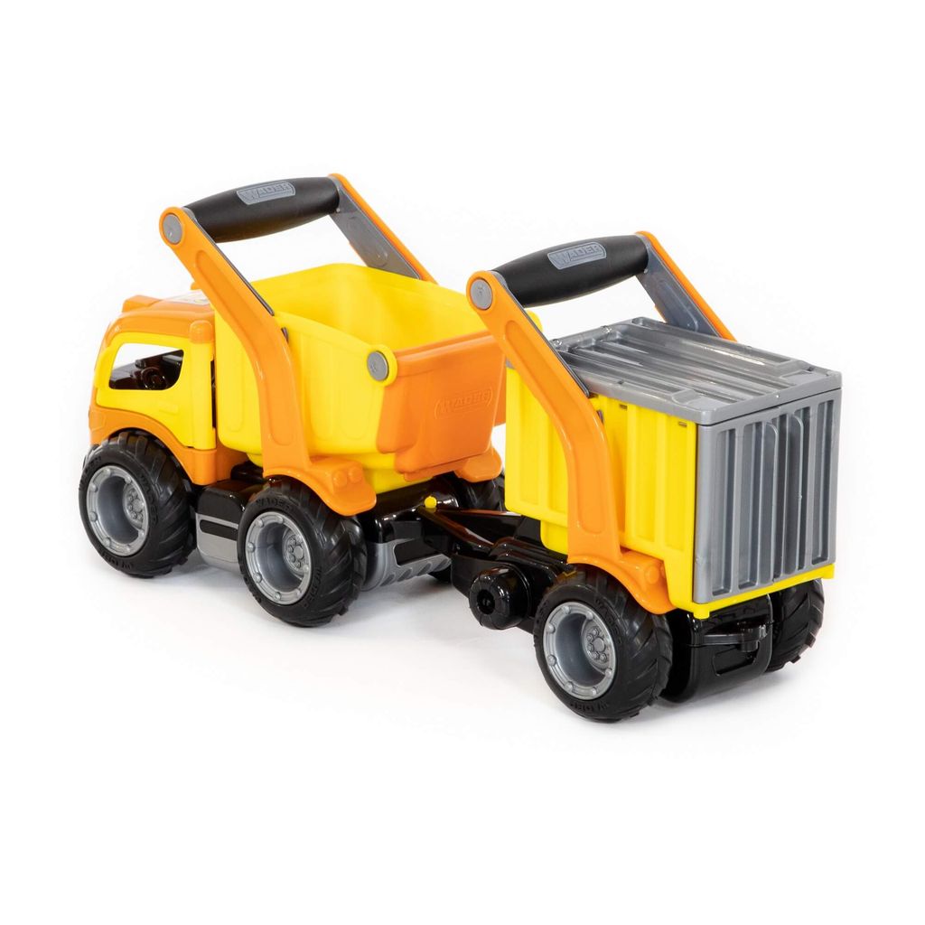 ГрипТрак, автомобиль-самосвал с полуприцепом (в коробке) - Полесье фото 9