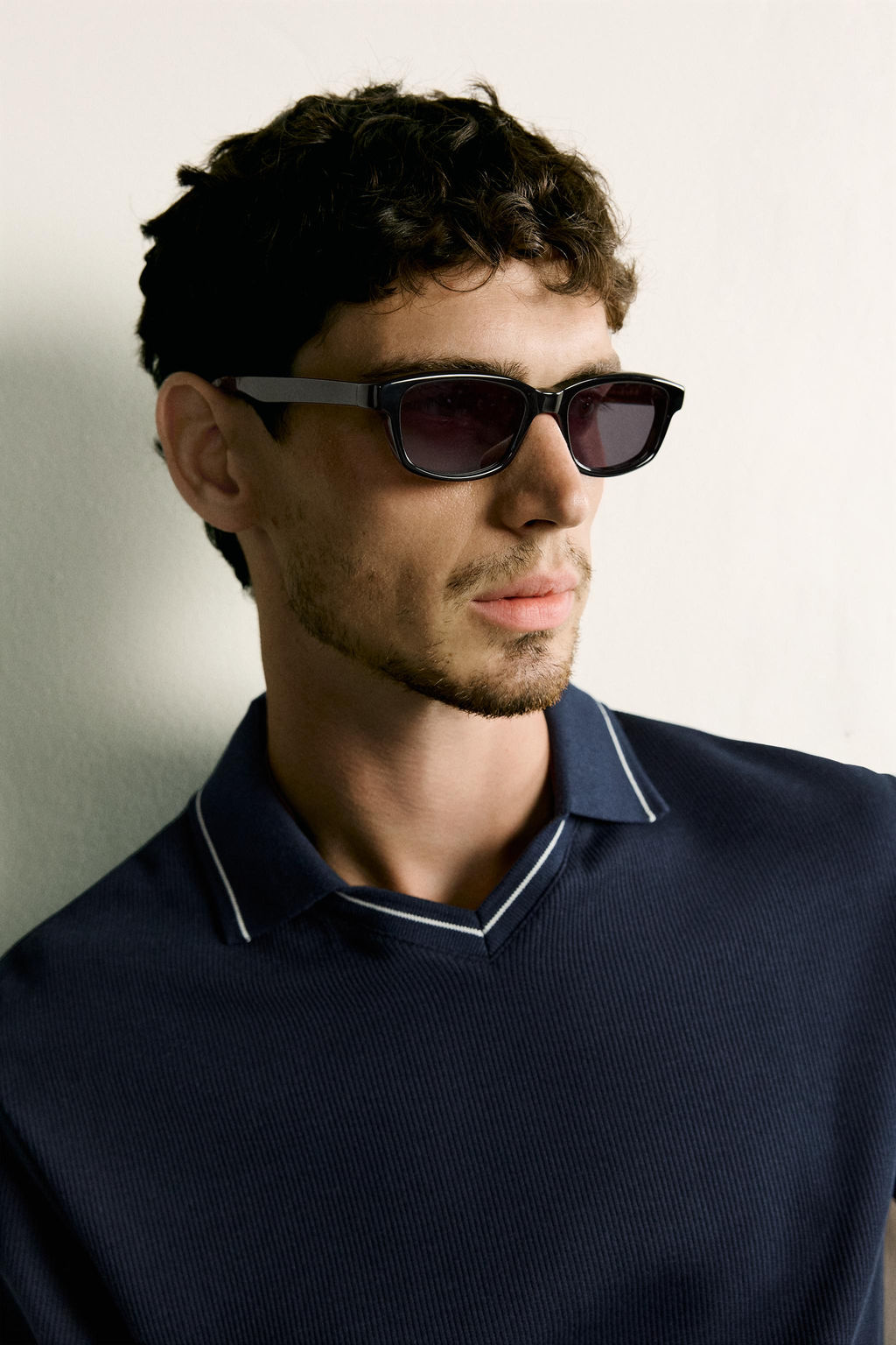 POLO REGULAR FIT CONTRASTE / Marino - Zara фото 5