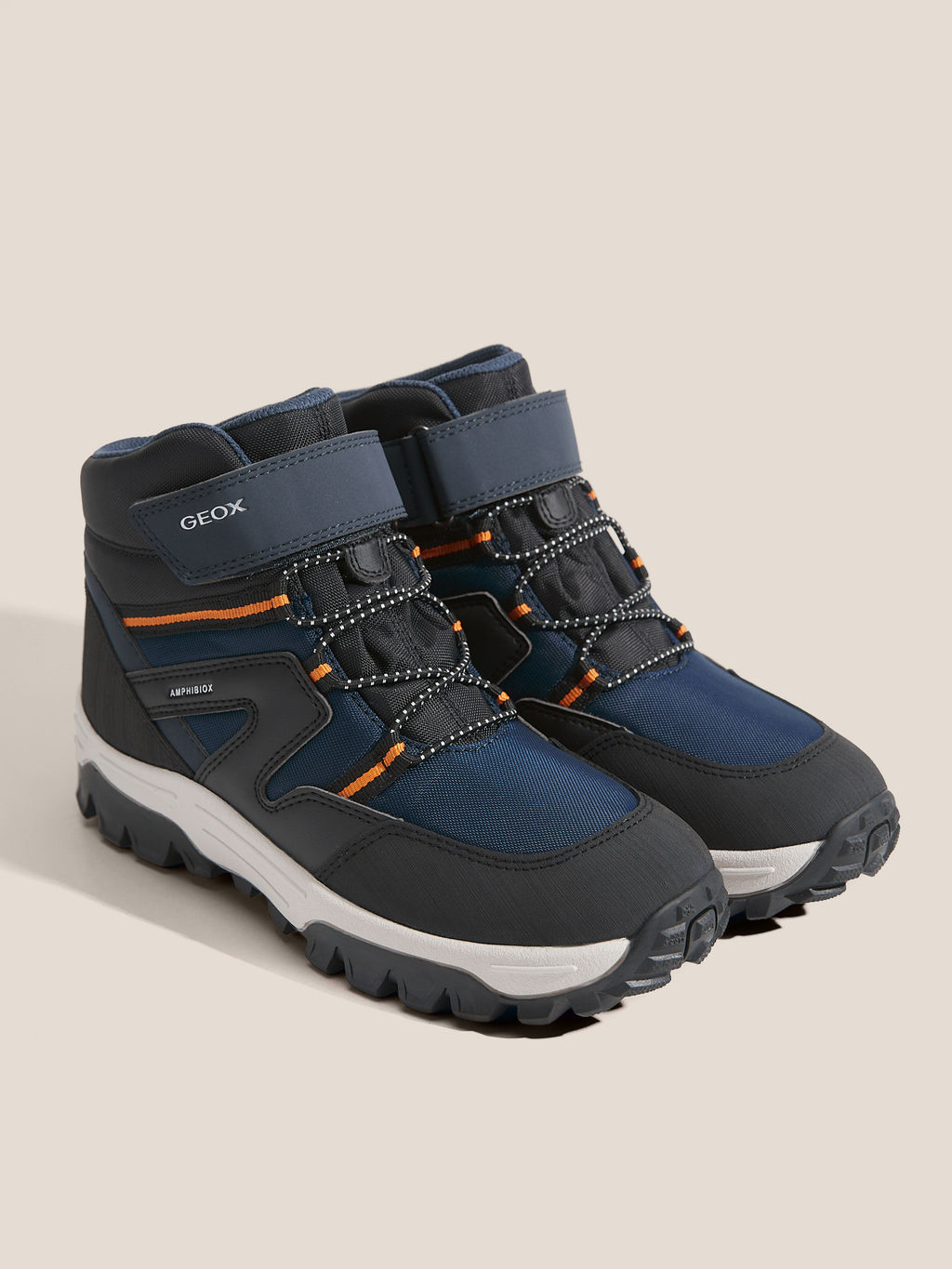 Детские ботинки GEOX J HIMALAYA BOY B ABX Артикул 4675143, синий  фото 2