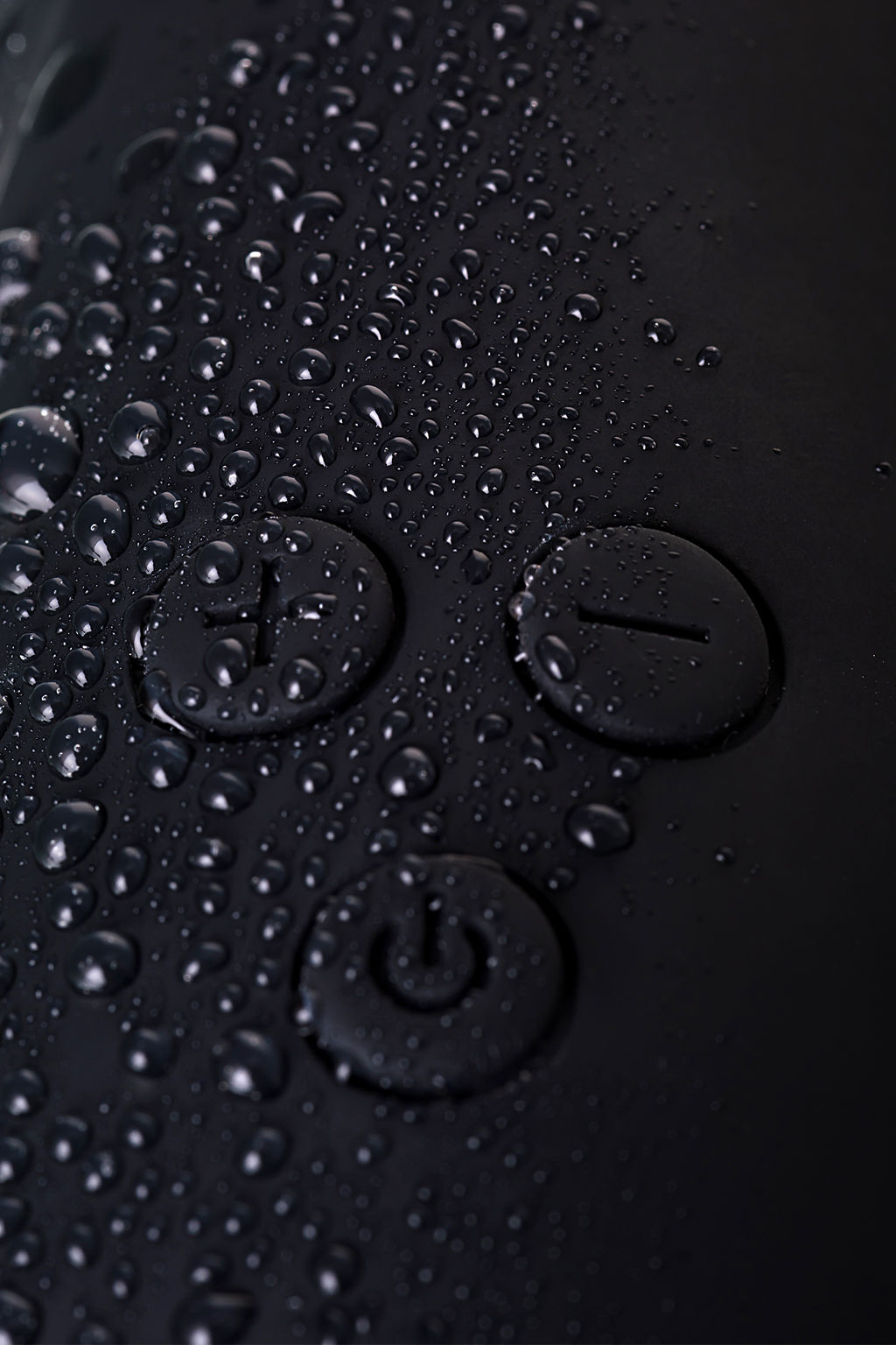 Нереалистичный вибратор WANAME D-SPLASH Storm, силикон, черный, 22,5 см