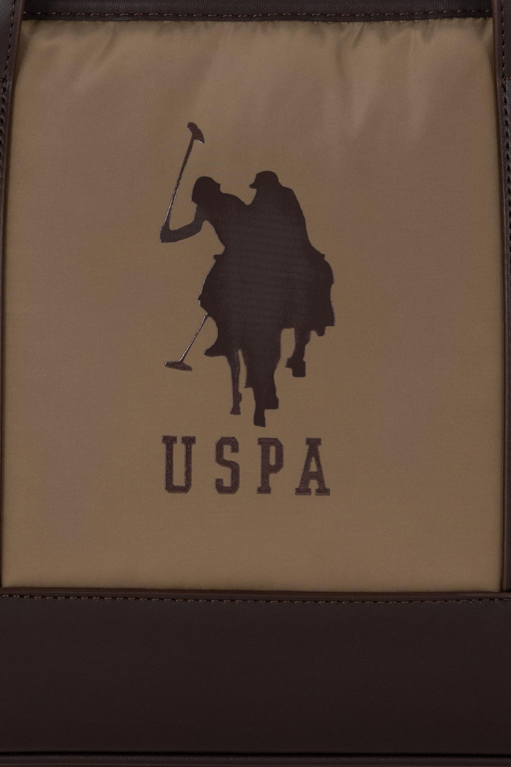 Женская стеганая сумка через плечо цвета хаки Неожиданная скидка в корзине - U.s. polo assn фото 5