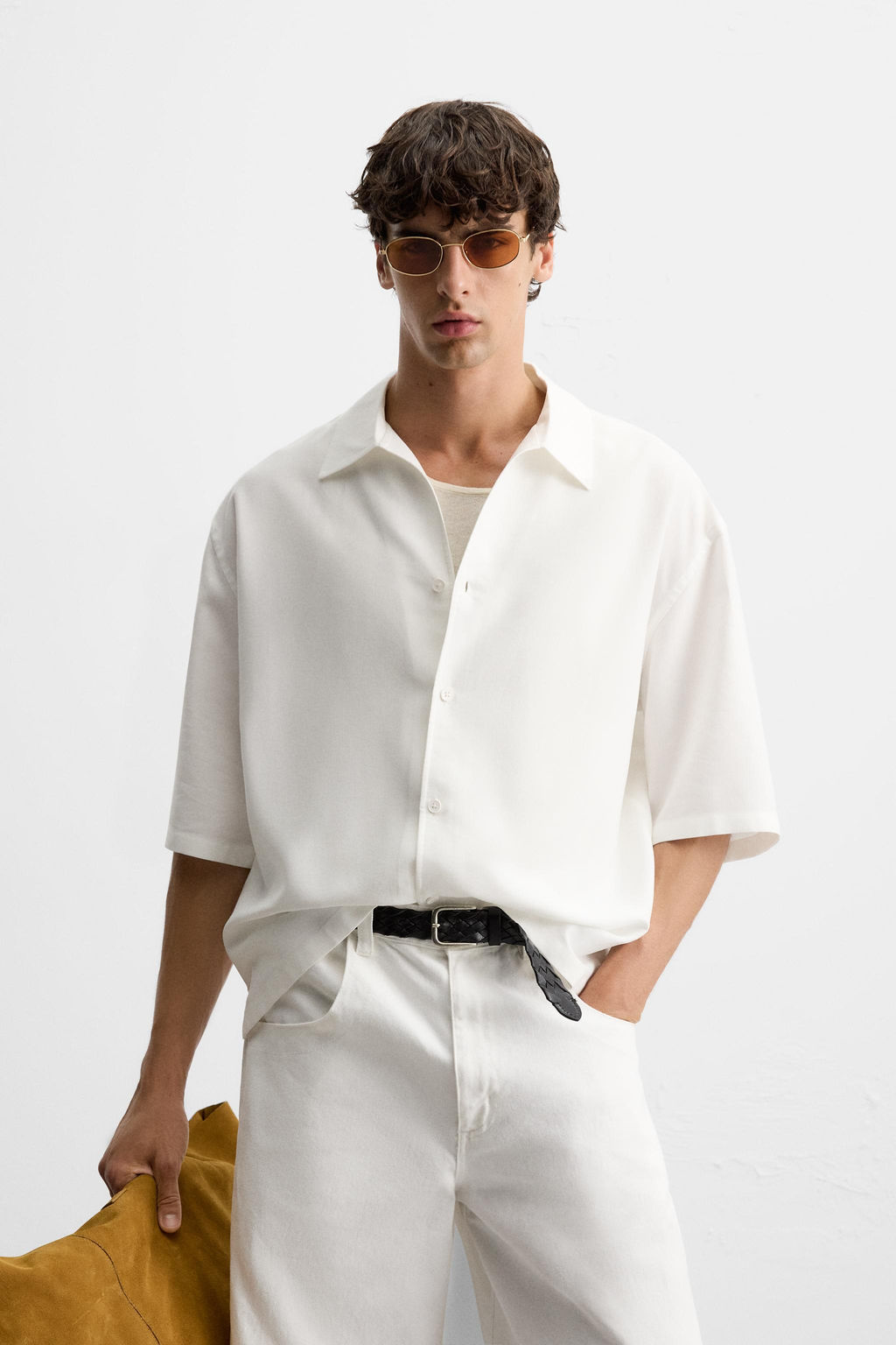 RELAXED FIT FLOWING SHIRT - Zara фото 2