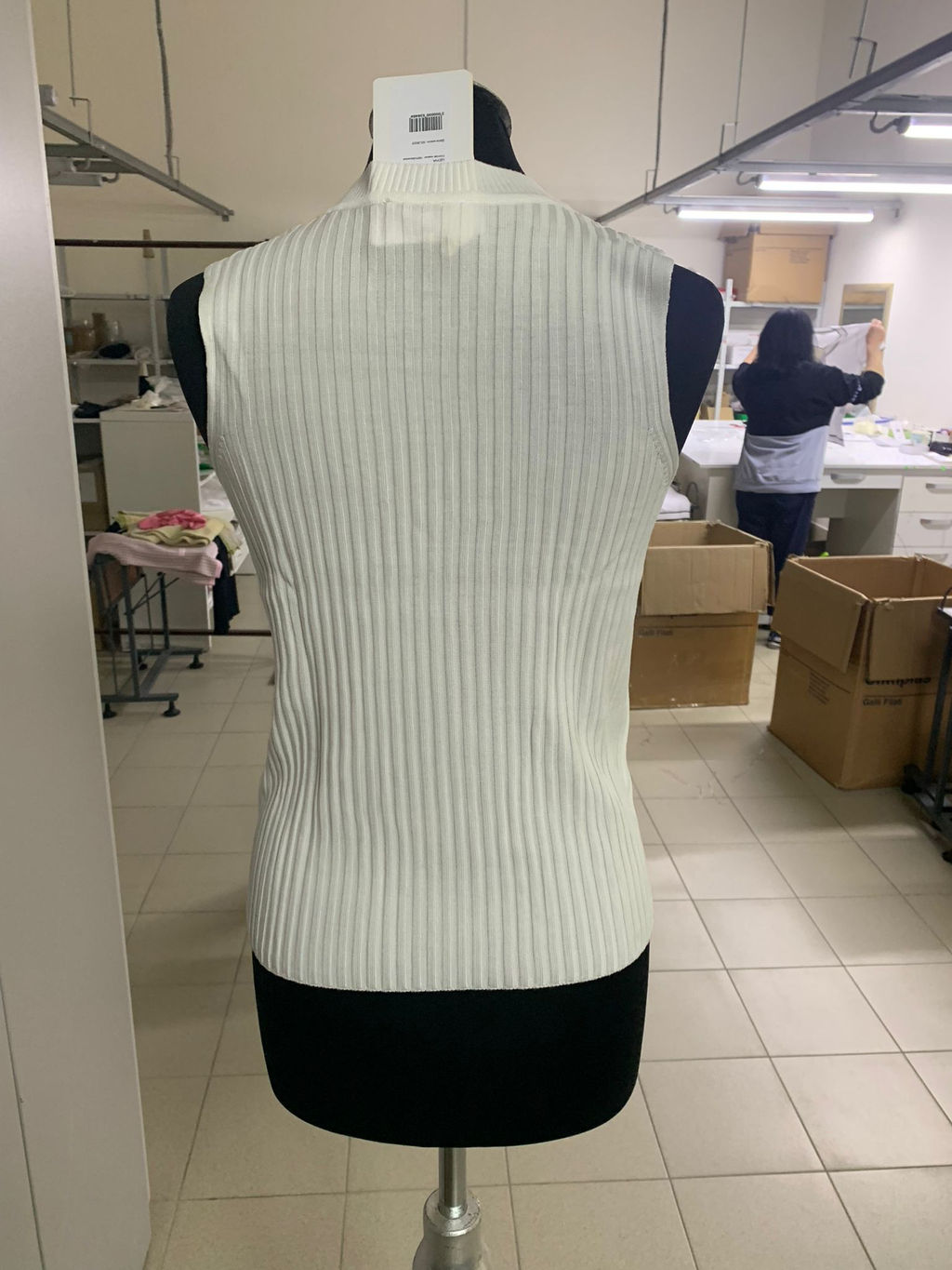 R1-1005 джемпер женский белый - Mozart фото 4