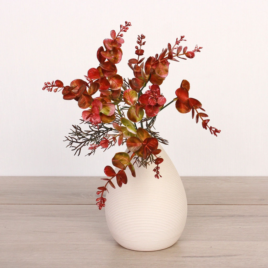Цена за 4 шт. Искусственные цветы "Волшебство трав" 35см Эвкалипт красный