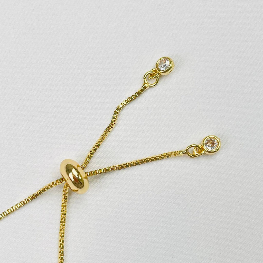 Браслет регулируемый для Рака из Жемчуга, Аквамарина и Лунного камня - Радуга самоцветов фото 4