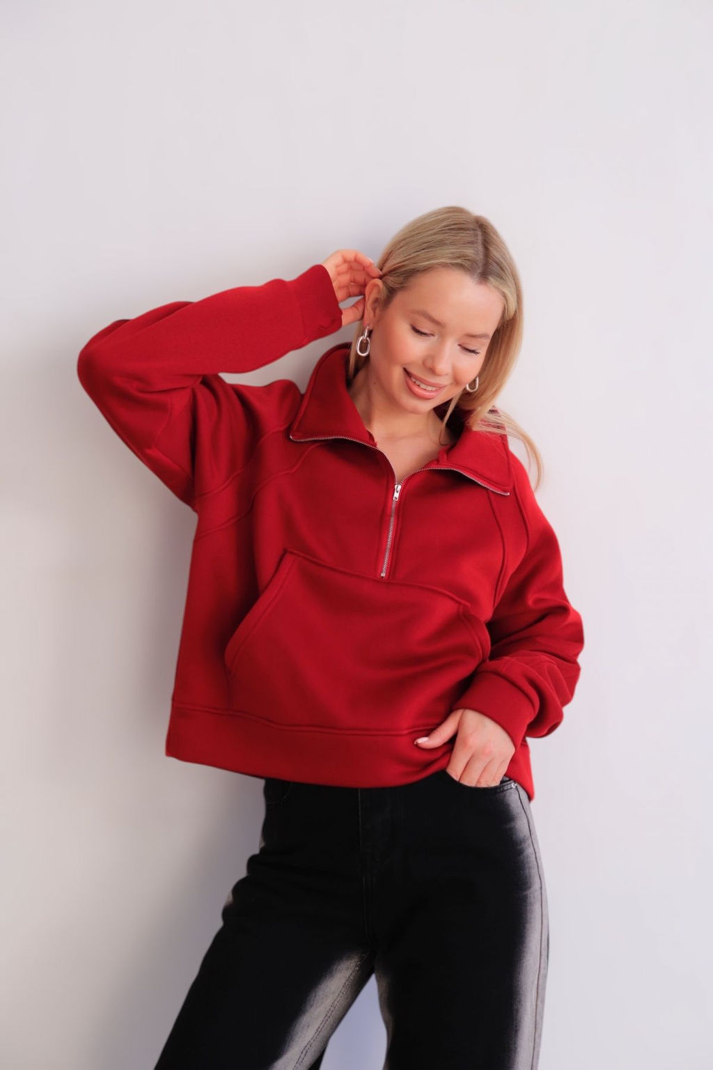 Martichelli Свитшот красный  фото 24