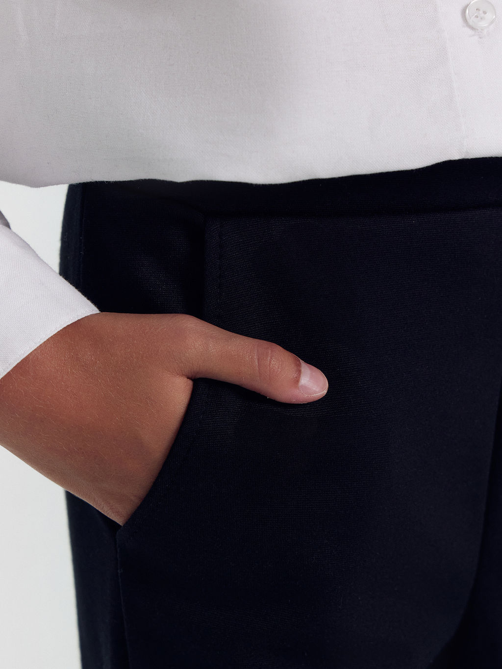 Брюки для девочек в черном цвете - Mark formelle фото 5