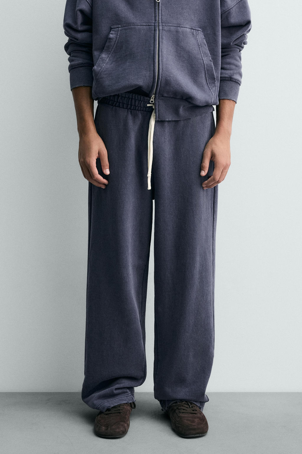 Wide-leg jogger trousers - Zara фото 21