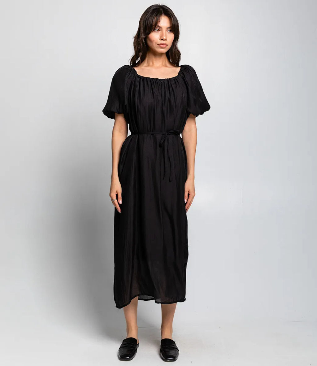 Платье #КТ6185, чёрный