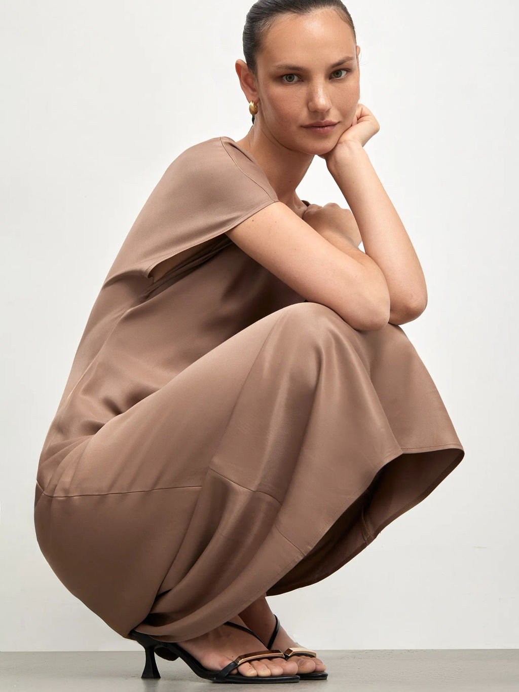 Платье приталенного кроя - Emka фото 3