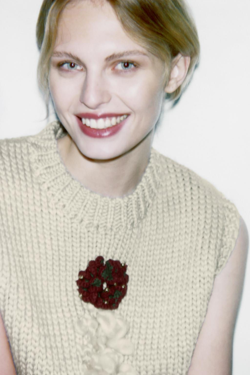 CHRISTMAS TREE KNIT WAISTCOAT - Zara фото 2