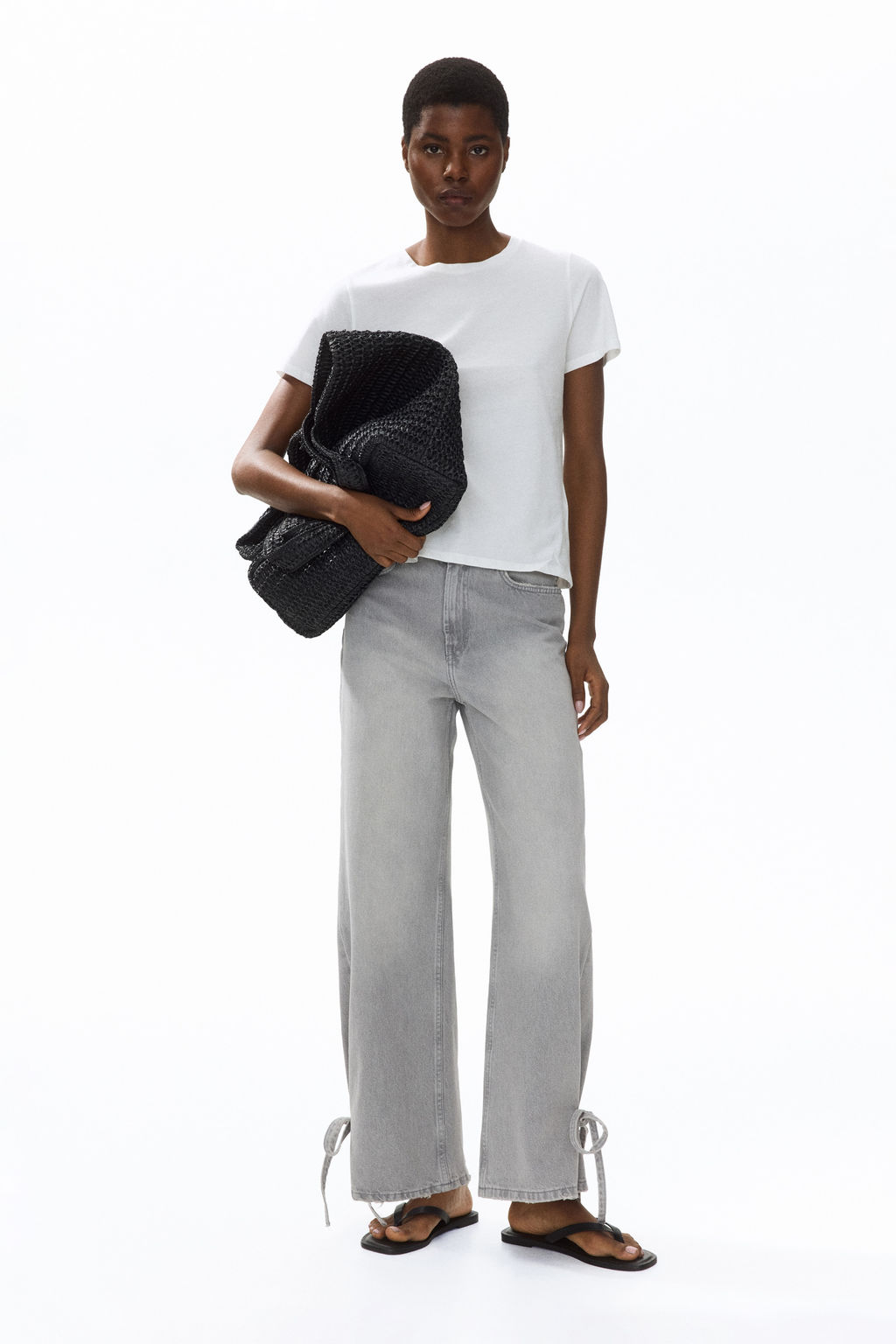 Barrel High Waist Ankle Jeans - H&m фото 8
