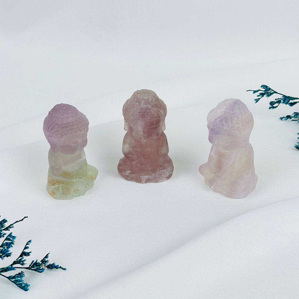 Фигурка Будда из Флюорита