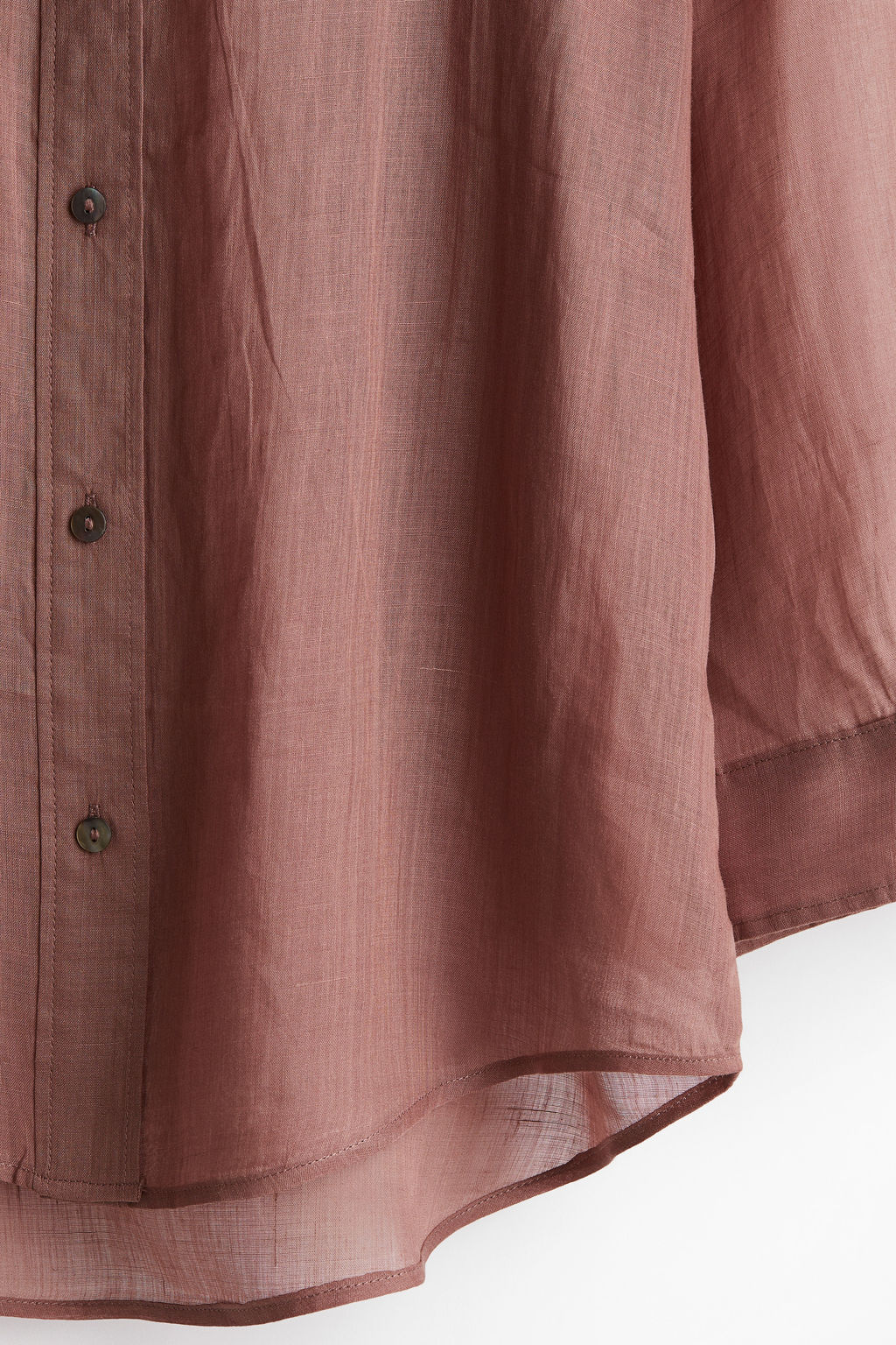 Camisa oversize de ramio - H&m фото 2