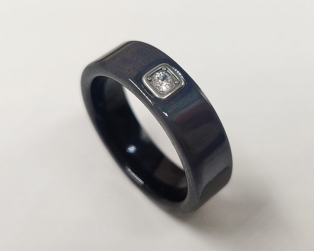 Кольцо с керамикой - Vel vett фото 2