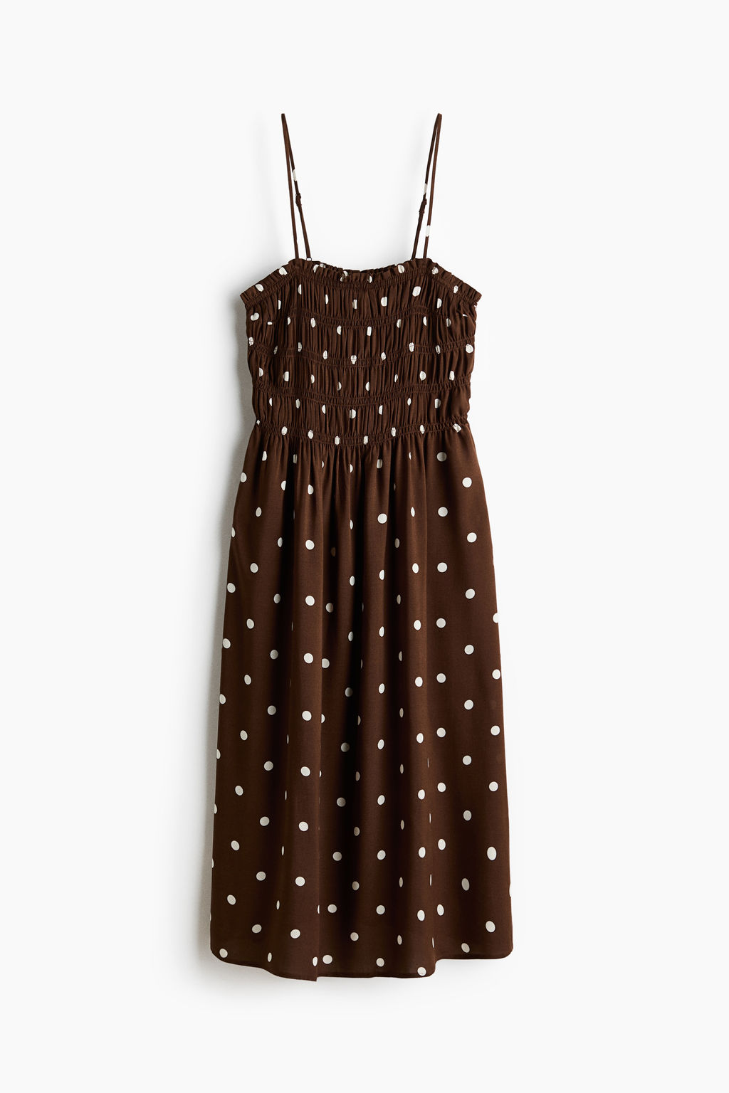 Smocked strappy dress - H&m фото 3