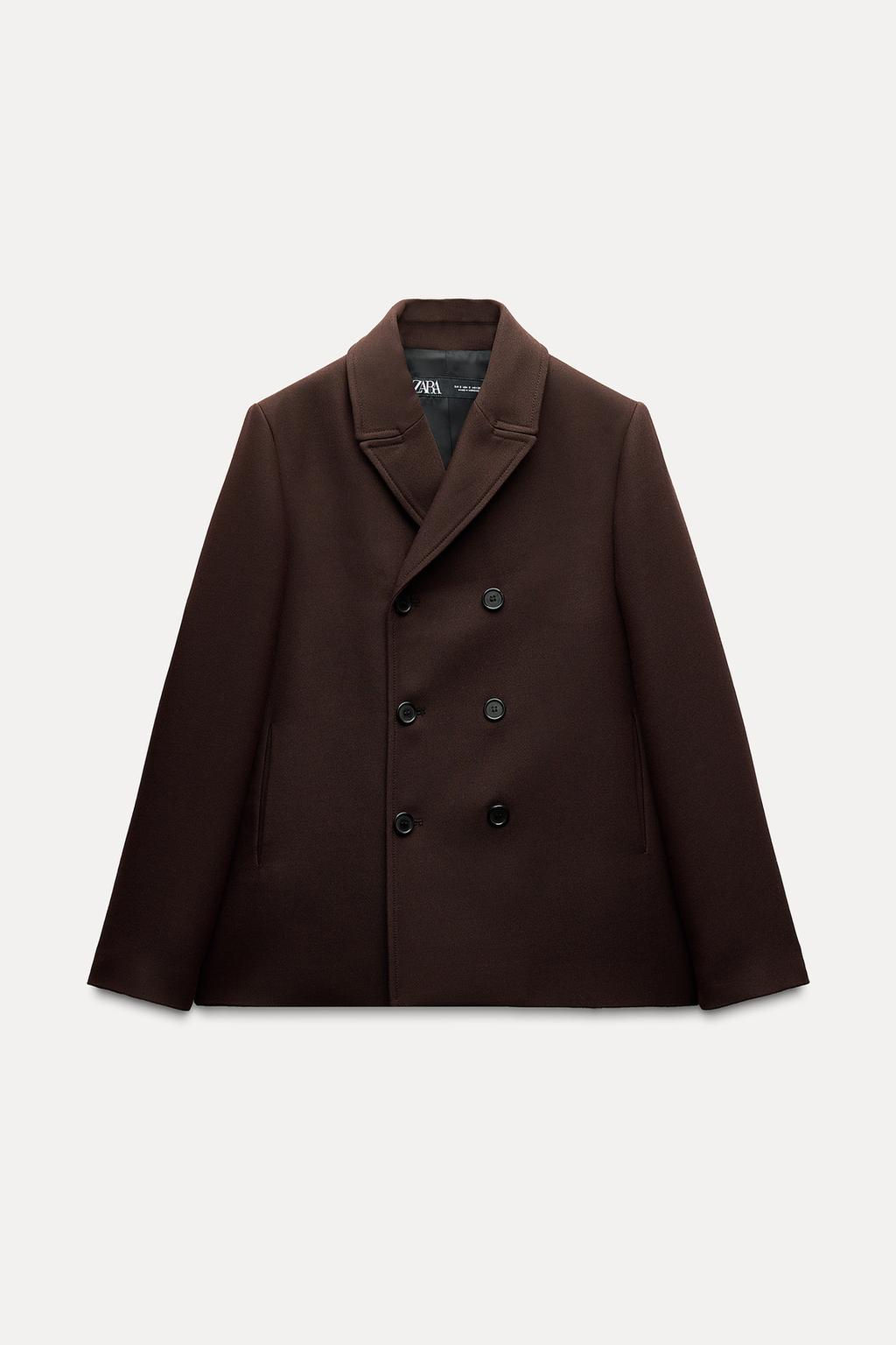 DOUBLE-BREASTED BUTTON BLAZER ZW COLLECTION - Zara фото 7