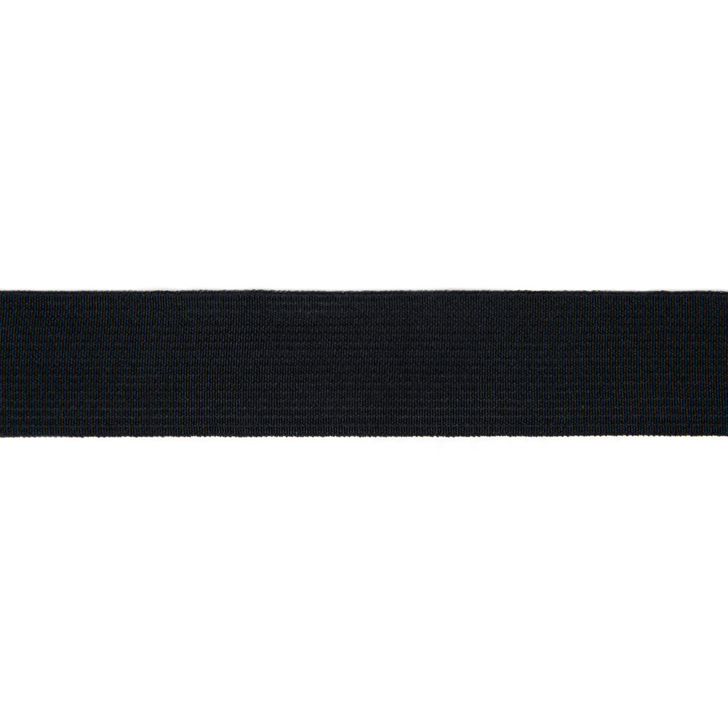 Лента эластичная 25 мм  1 мм 8с686 Ч 20 м тканая черный