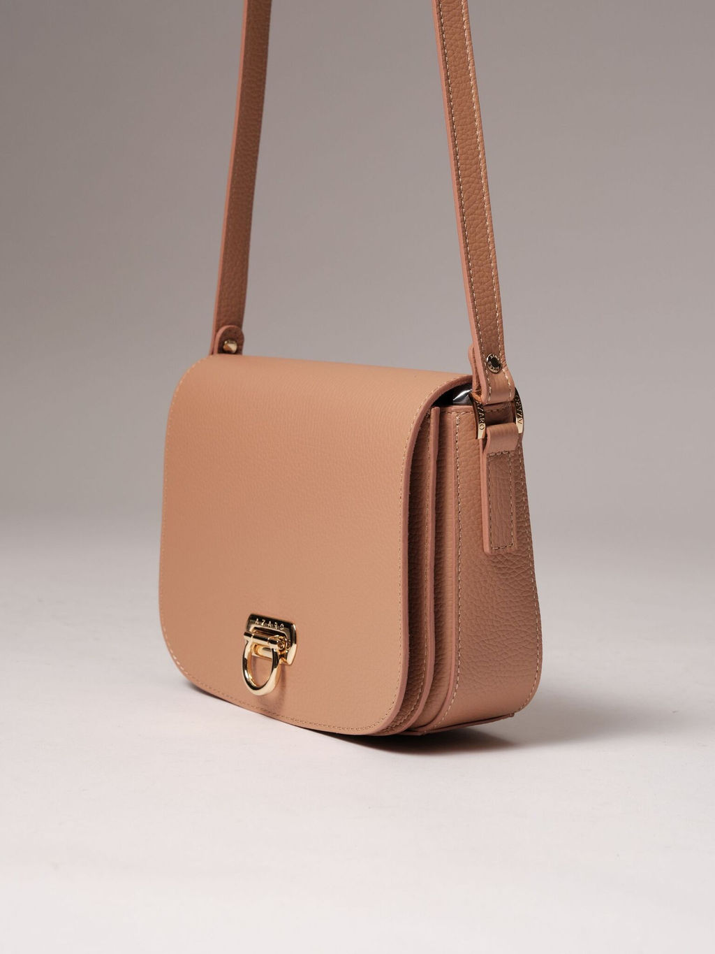 Сумка на плечо Azaro 31034 бежевая нуга