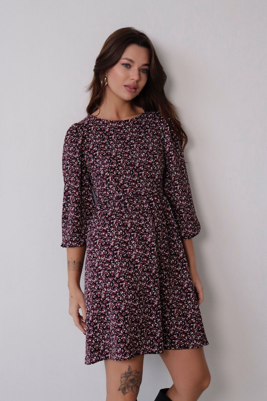 Платье с присборенной юбкой - Martichelli фото 15