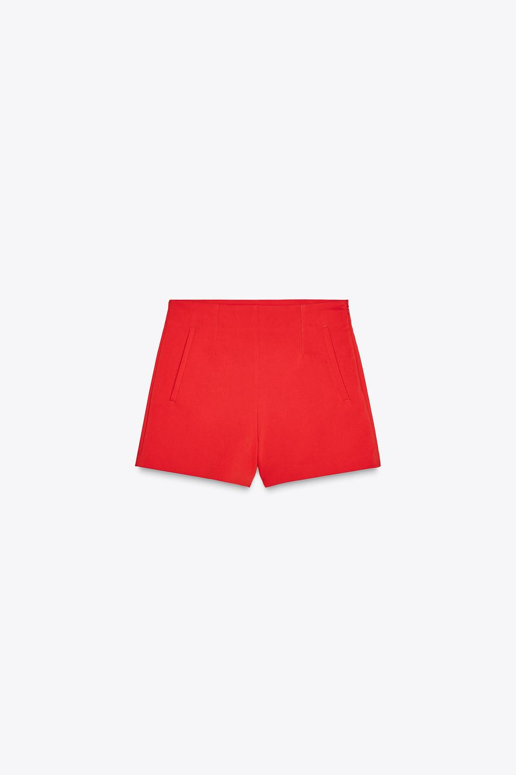 HIGH-WAIST BERMUDA SHORTS - Zara фото 6